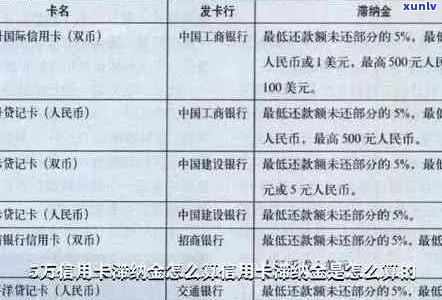 新 '各银行信用卡逾期利息计算 *** 详解，从此告别罚息'