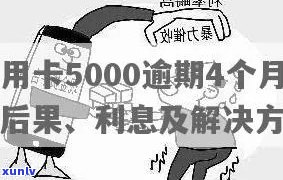 5000 *** 逾期后果及处理方式，计算罚款和上时间