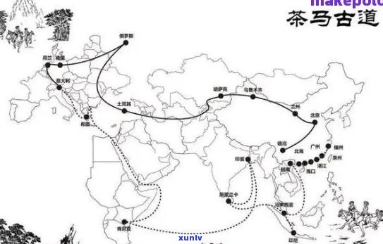 普洱茶的起源与流行时间：揭秘古代贸易路线中普洱茶的传播