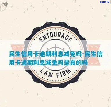 关于民生信用卡逾期利息减免政策的详细解析和实用建议