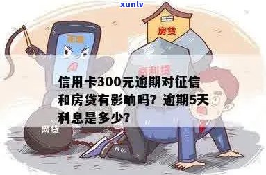 信用卡逾期300元房贷