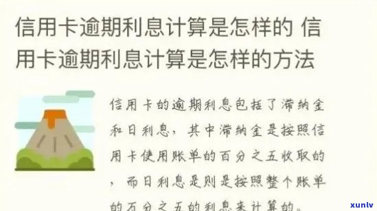 信用卡逾期利息计算 *** ：避免高额费用的策略与实例分析