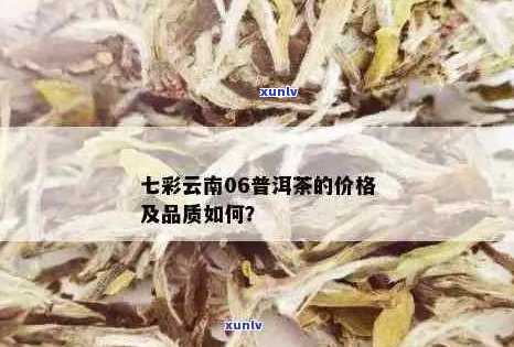 云南七彩普洱茶全方位解析：价格、品质、功效、选购指南及最新市场动态