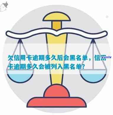 信用卡逾期多久会黑名单吗-信用卡逾期多久会黑名单吗怎么查