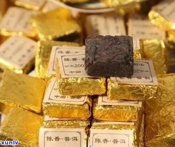 '普洱黄金茶多少钱一斤：黄金普洱茶价格，普洱黄金克价，熟茶黄金磗普洱'