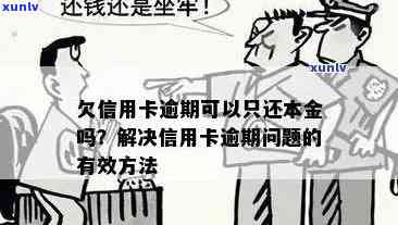 信用卡逾期还款问题解决 *** 与建议：不还本金如何应对？