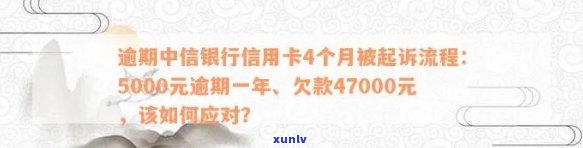 信用卡逾期5000元长达几年，是否会被起诉？逾期还款后果及相关对策解析