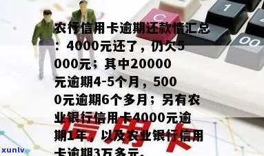 农行信用卡逾期五年会怎么样：处理方式、新法规及5000逾期6个多月的影响