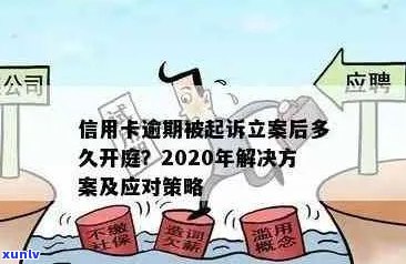 2020年信用卡逾期被起诉立案后解决办法：新规定与应对策略