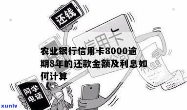 农业银行信用卡8000逾期还款指南：如何规划、协商以及解决逾期问题