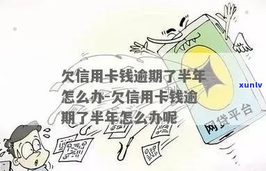 欠信用卡钱逾期半年怎么办？会有什么后果？