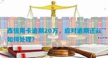 20万负债信用卡逾期后果及处理方式