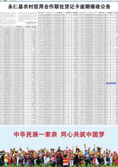 永仁县信用卡逾期人员名单公示与查询