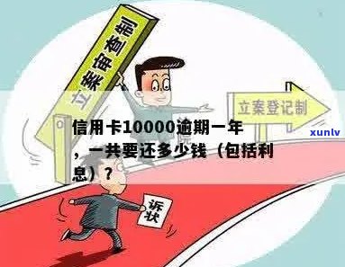 信用卡10000逾期-信用卡10000逾期一年,一共要还多少钱