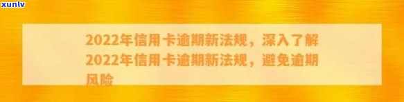 2022年信用卡逾期还款新规定，如何避免入狱风险？