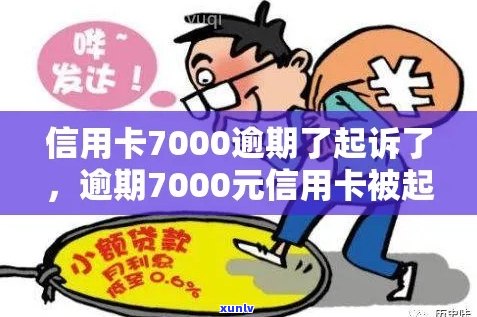 信用卡逾期7000元：法律诉讼的可能性及应对策略