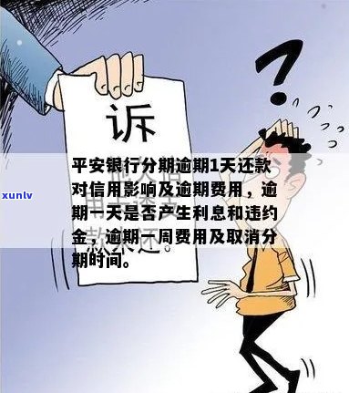 现金分期逾期一天后果：会怎样处理，有影响吗？算逾期吗？