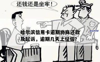 哈尔滨信用卡逾期被起诉：如何处理？可以 *** 协商吗？案例分析与后果