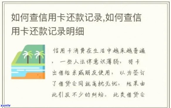 哪里可以查看信用卡的逾期记录和还款情况？