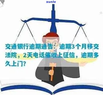 交行信用卡逾期81天后果：如何处理？交通银信用卡逾期一年会上门吗？