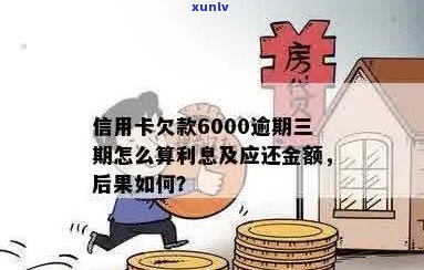 信用卡逾期还款金额查询：6000元逾期三年后的应还总额