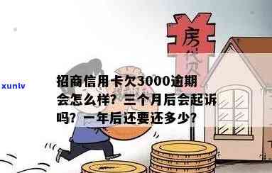 招商信用卡逾期半年未还款，3000元欠款如何解决？