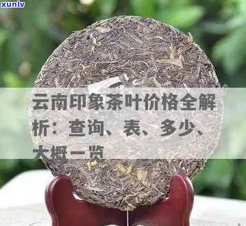 云南普洱茶印象牌一包价格及品鉴指南