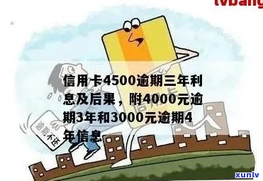 信用卡4000逾期5年