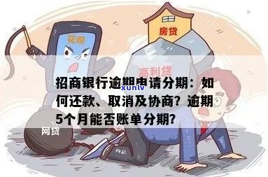 招商银行逾期了为什么不能账单分期？