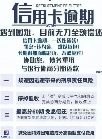 江呈珠信用卡逾期后的相关解决办法和注意事项