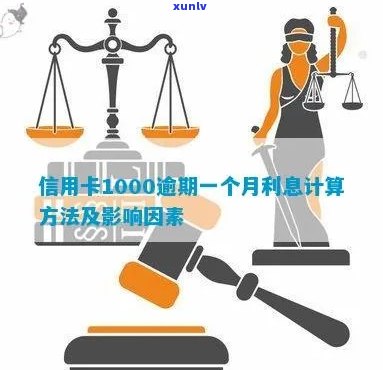 信用卡逾期一个月1000元利息计算方式及其影响因素探究