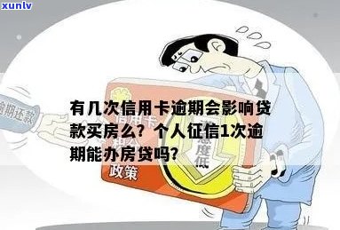 有信用卡逾期可以贷款买房吗？上信用卡有逾期可以办房贷吗？