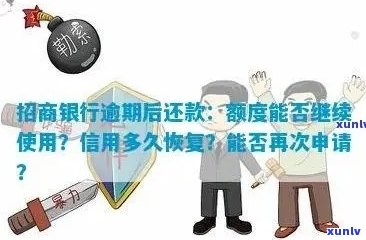 招商逾期贷款后，是否还能申请到临时额度？