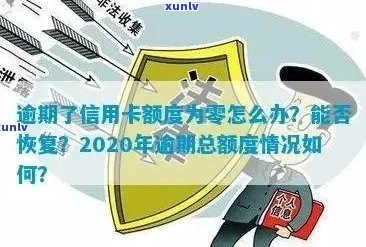 逾期了信用卡额度为零怎么办：1年逾期8000额度影响信用额度吗？