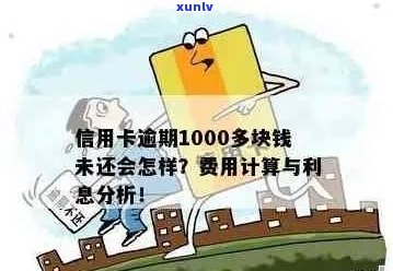 逾期1000多元的信用卡债务会产生哪些后果？如何解决这个问题？