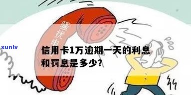 信用卡逾期利息怎么算：1万元逾期一天利息、欠款罚息利率等全解析