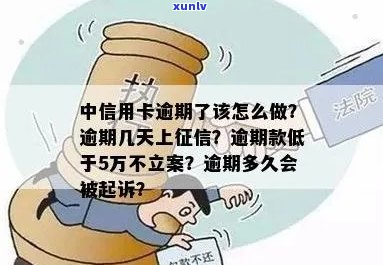 中信信用卡逾期多久立案