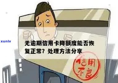 信用卡额度被降低且无逾期记录，是否可以申请恢复或申诉？