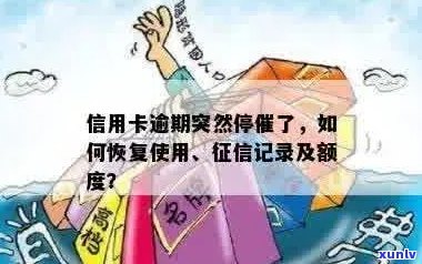 新信用卡逾期后被停，受损怎么办？如何恢复信用？