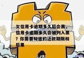 信用卡逾期黑名单产生时间：揭秘逾期多久会被列入黑名单的真相