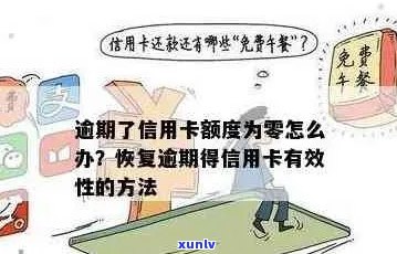 信用卡额度逾期为零，应该如何处理？