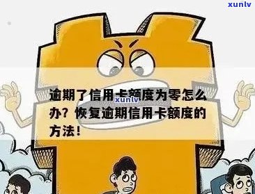 信用卡额度逾期为零，应该如何处理？