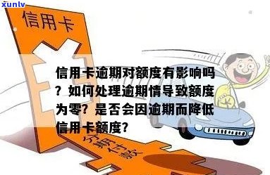 信用卡额度逾期为零，应该如何处理？