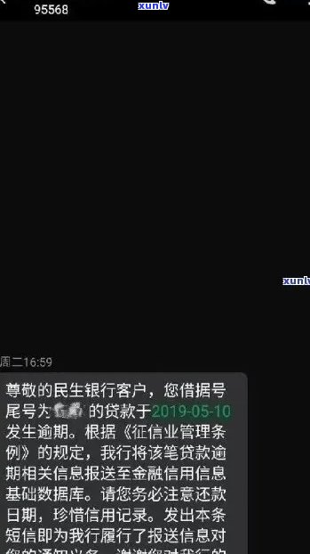 民生银行逾期短信：诉讼和罚款的真实性及解决策略