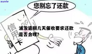 浦发逾期：几天后要求还款是否合理？如何应对逾期？