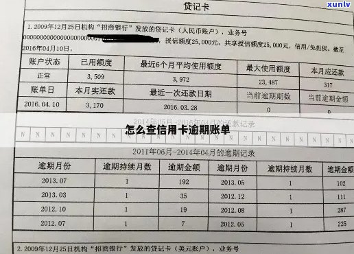 怎样才知道信用卡有没有逾期记录？