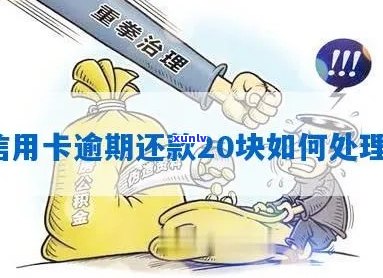 信用卡逾期还款20元，15天后的后果与处理 *** 