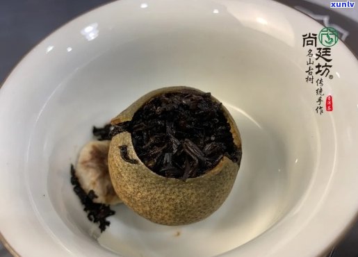 龙眼肉泡普洱茶陈皮