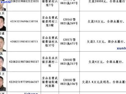 漾濞地区信用卡逾期未还款信息公示及查询