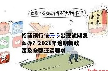 招商银行的信用卡逾期了，要全额还清吗？如何处理？